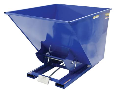 metal dump hopper forklift